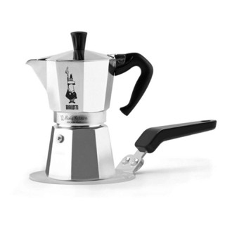 BIALETTI 經典摩卡壺+導熱導磁板 露營 摩卡壺 咖啡