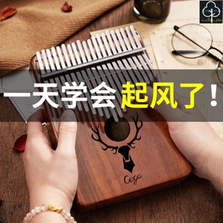 ✨拇指琴 Kalimba 卡林巴琴 手指鋼琴 聖誕禮物 入門樂器 手指琴 弦樂器 21音拇指琴卡林巴指姆琴正品手指母鋼琴