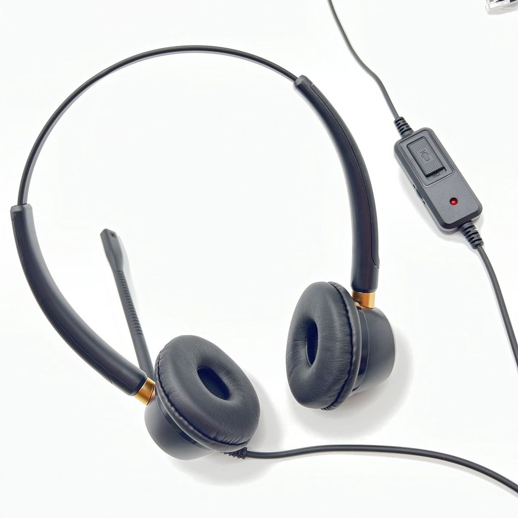 【仟晉資訊】NEC高端雙耳耳機麥克風 含調音靜音 FHV201 開立電子發票 另有瑞通 國洋 聯盟LINEMEX  專用