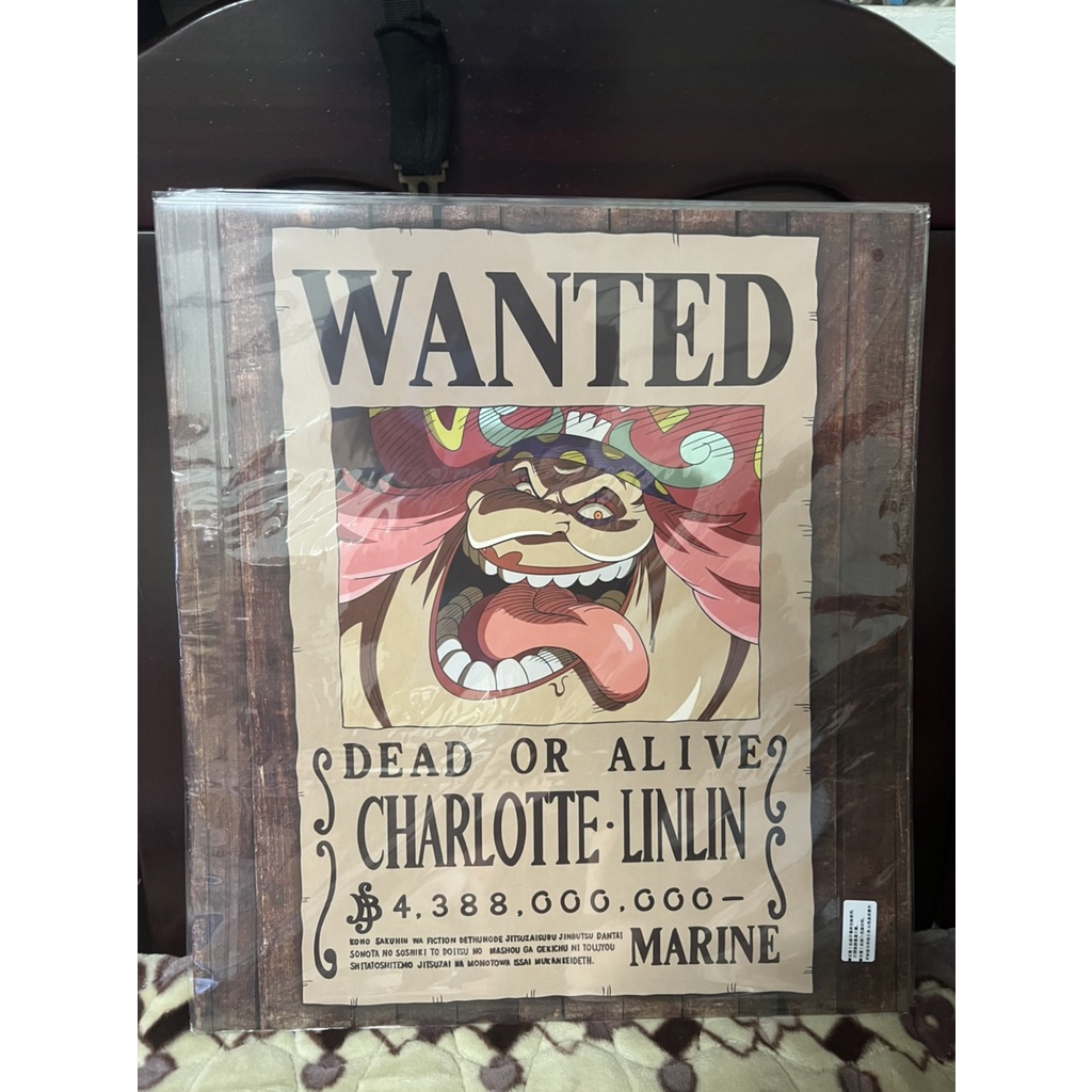 【萬代正版】現貨 "單售特典懸賞令" 非海報 ZERO 海賊王 超激戰 四皇 夏洛特 莉莉 大媽 花魁玲子 鬼島怪物決戰