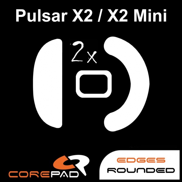 德國 Corepad｜Pulsar X2、X2 Mini、X2H、X2H Mini、X2A｜鼠貼 滑鼠腳貼 台灣快速出貨