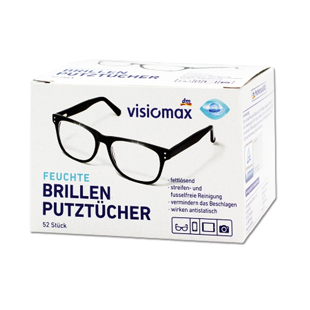 德國dm Visiomax 鏡片手機鏡頭清潔擦拭眼鏡布 相機鏡頭 平板電腦擦拭布 德國原裝進口 眼鏡擦拭布