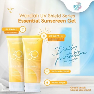 Wardah UV Shield Essential Sunscreen Gel SPF 30 40ml