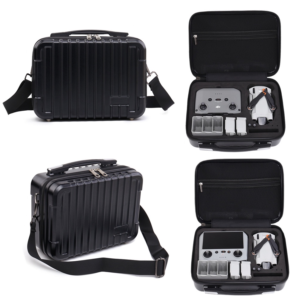 適用於 DJI mini 3 pro 無人機硬殼收納盒手提箱背包