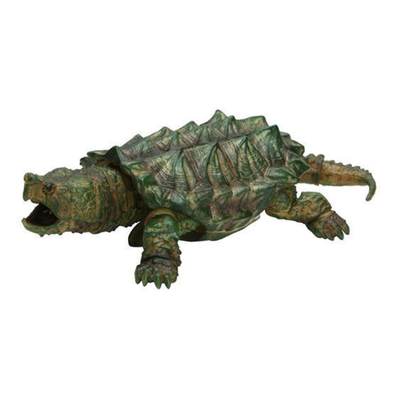 BANDAI 轉蛋 扭蛋 烏龜造型轉蛋 P4 食蛇龜 04 可動  環保扭蛋 可動 單售 鱷龜（綠色）
