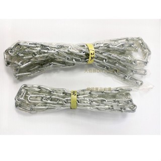 (含稅)2分鋼鍊 鐵鍊 鍊條 包塑膠鐵鍊 15尺 18尺 21尺 包膠套鋼鍊 現貨【大佰勝五金】​