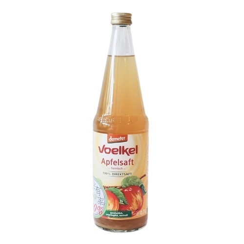 Voelkel 維可 蘋果汁 700ml/瓶 demeter認證