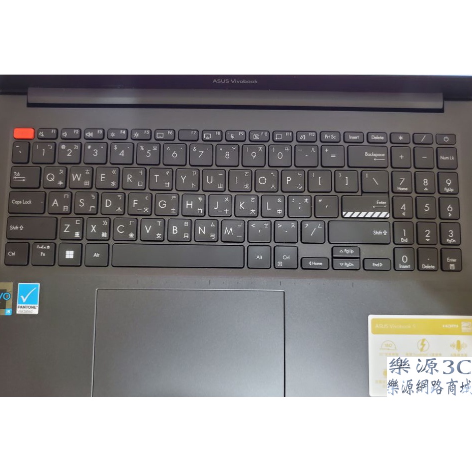 鍵盤膜 適用於 華碩 ASUS Vivobook S15 OLED S3502 S3502Z S3502ZA 樂源3C