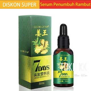Serum rambut penumbuh rambut botak ikat rambut Ginger KBT56