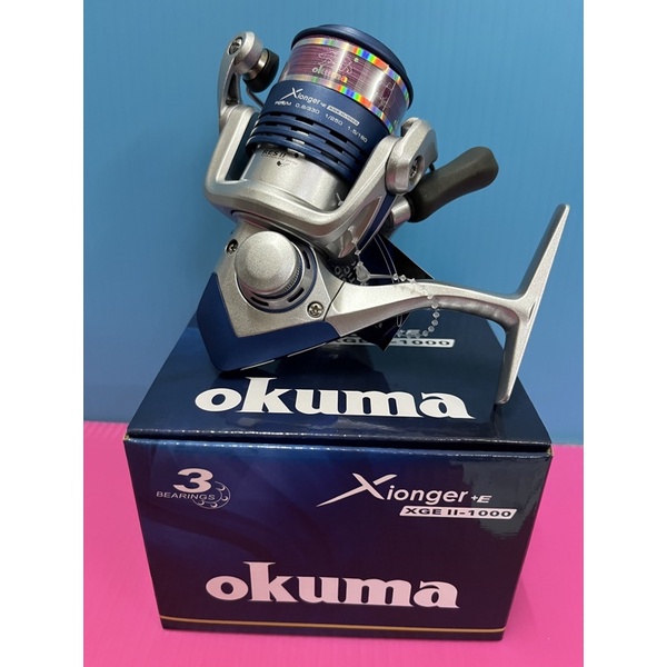 ❤️小寶釣具❤️okuma 21年新款XIONGER+E 熊耳二代 附線款 紡車式捲線器