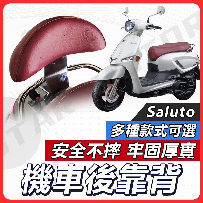 【現貨送小草快速出貨✨】SALUTO 後靠背 SALUTO 125 後靠背 機車靠背 機車後靠背 台鈴機車 SUZUKI