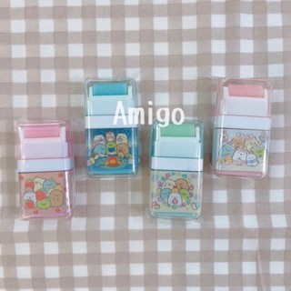 正版授權 角落生物 角落公仔 角落小夥伴 滾輪 滾筒 橡皮擦 擦布 擦子 滾輪橡皮擦 滾輪擦布 文具