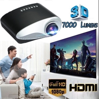 Full HD 1080P LED Projector Portable Mini 3D Home Theater Ci