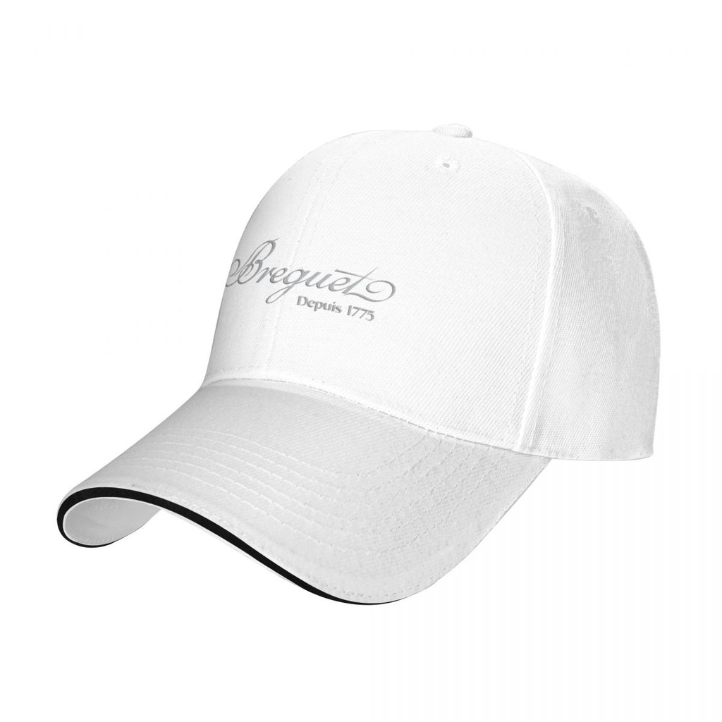 Breguet 標誌 (2) 棒球男式女式滌綸帽子中性高爾夫跑步太陽帽 Snapback 可調節
