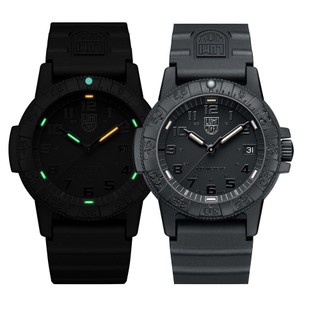 【台灣現貨&現折$600】LUMINOX 雷明時 手錶 海龜系列腕錶-黑x黑時標/44mm 0321BO