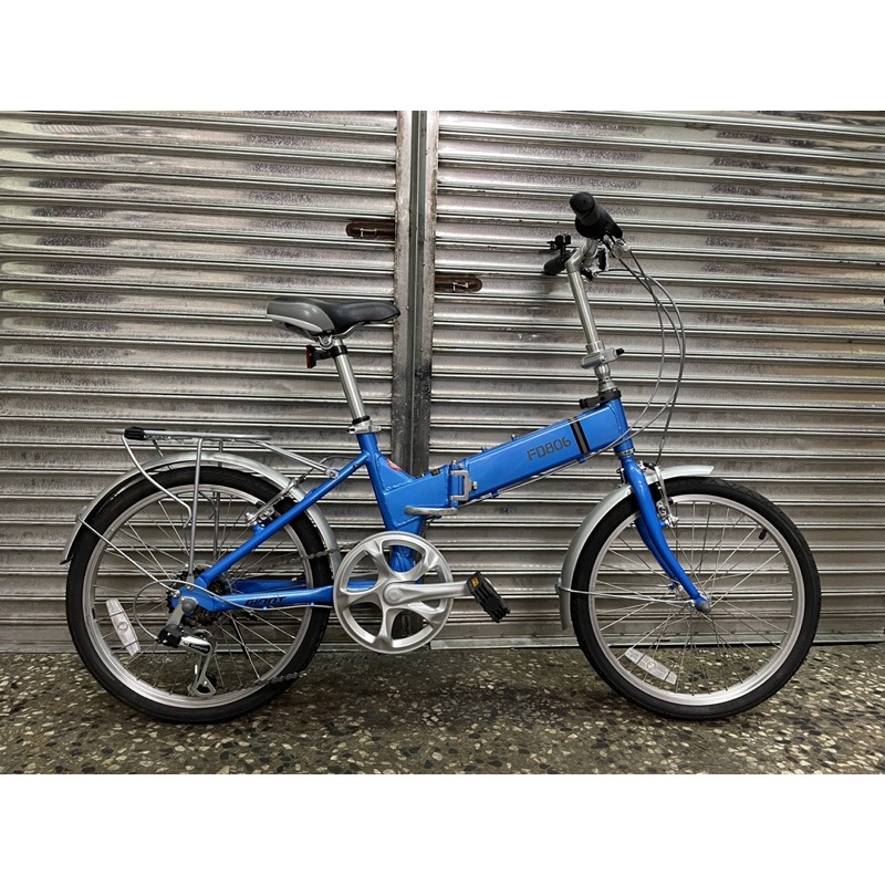 2022款（9.9成新） GIANT 捷安特 FD-806 中古二手摺疊自行車 二手FD806 《大台北二手腳踏車店》