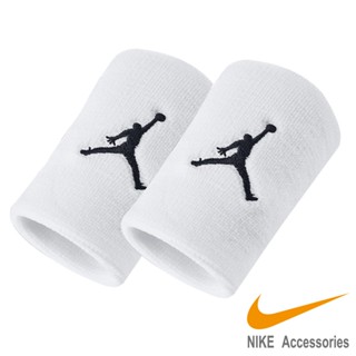 NIKE 腕帶 JORDAN JUMPMAN 喬丹 籃球 NBA 護腕 白 (1色2入) JKN01101OS