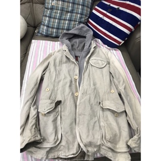 Timberland 男連帽休閒西裝式外套 size:L