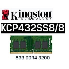 (iMac專用)金士頓 KCP432SS8/8 筆電型 8GB DDR4 3200