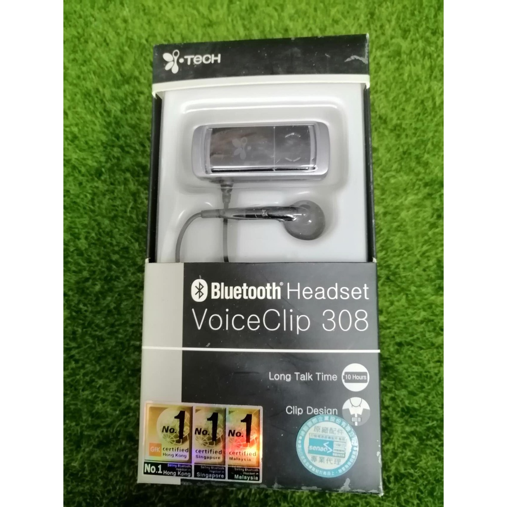 先創公司貨 i-Tech 愛達克 耳機 Bluetooth Headset VoiceClip 308 K-2