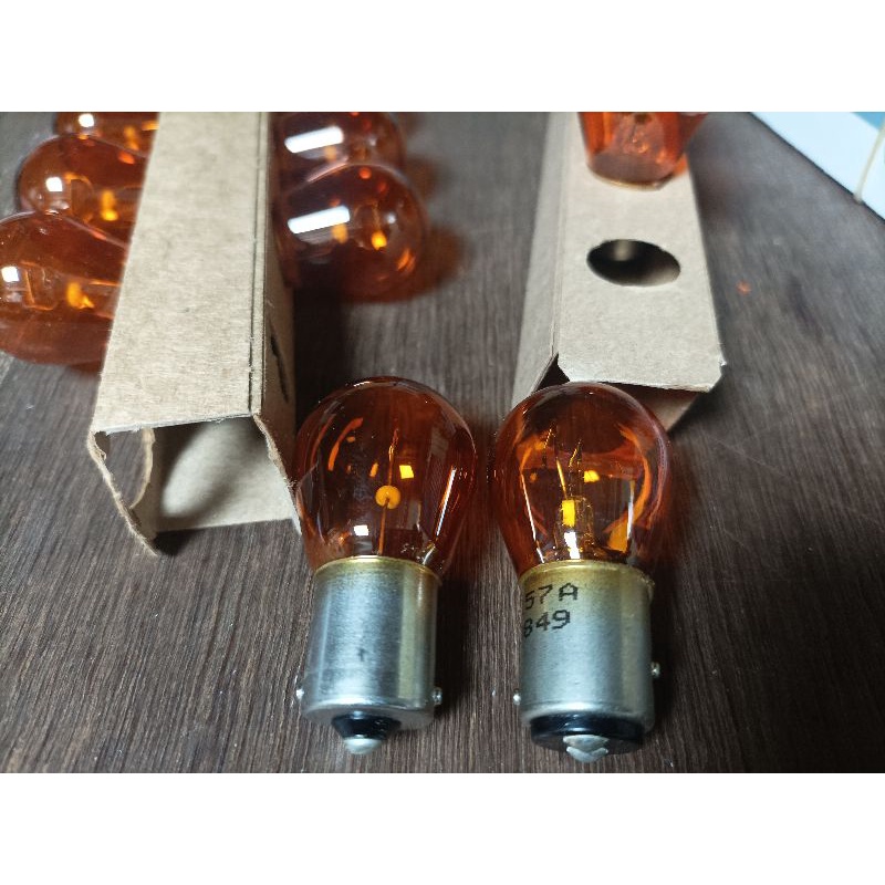 1156 1157 osram 公司貨#12v32cp 12v27w 12v32/3cp 單心 雙心 桔黃色#進口貨