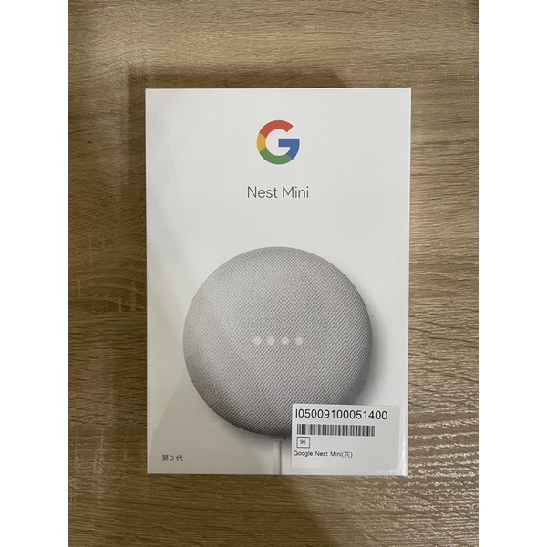 《GOOGLE Nest Mini》智慧音箱 灰色全新