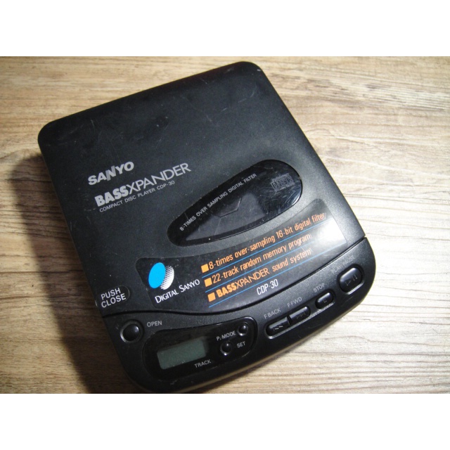 故障機 SANYO CDP-30 CD隨身聽 請看商品描述