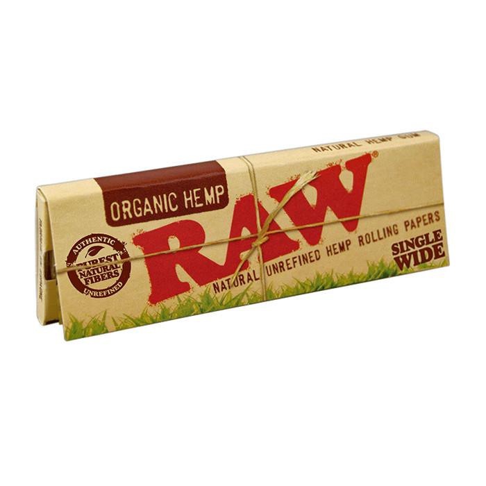 RAW 17FA-RAW37 西班牙捲菸品牌 HEMP 有機麻料 1 1/4 短捲菸紙 NEVERMIND