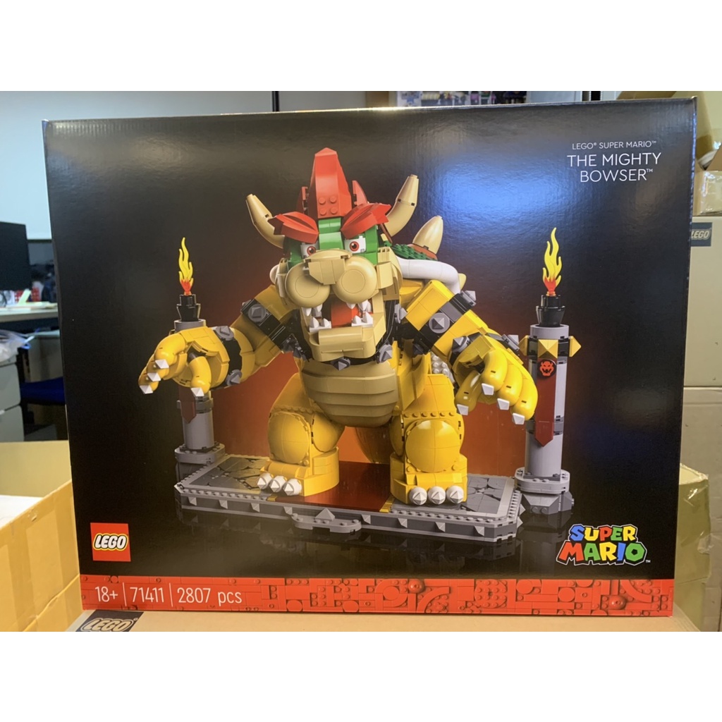 現貨！【Meta Toy】LEGO樂高 馬力歐系列 71411 巨無霸庫巴