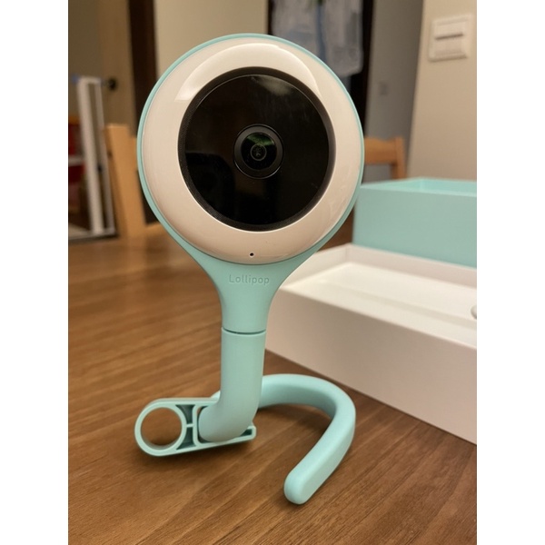 Lollipop 棒棒糖智慧型嬰兒監視器 Baby Camera 土耳其藍 二手