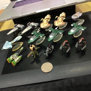 星際大戰 首部曲 star wars micro machines 微型 場景 迷你 公仔 人偶 飛行器 飛船 機器人