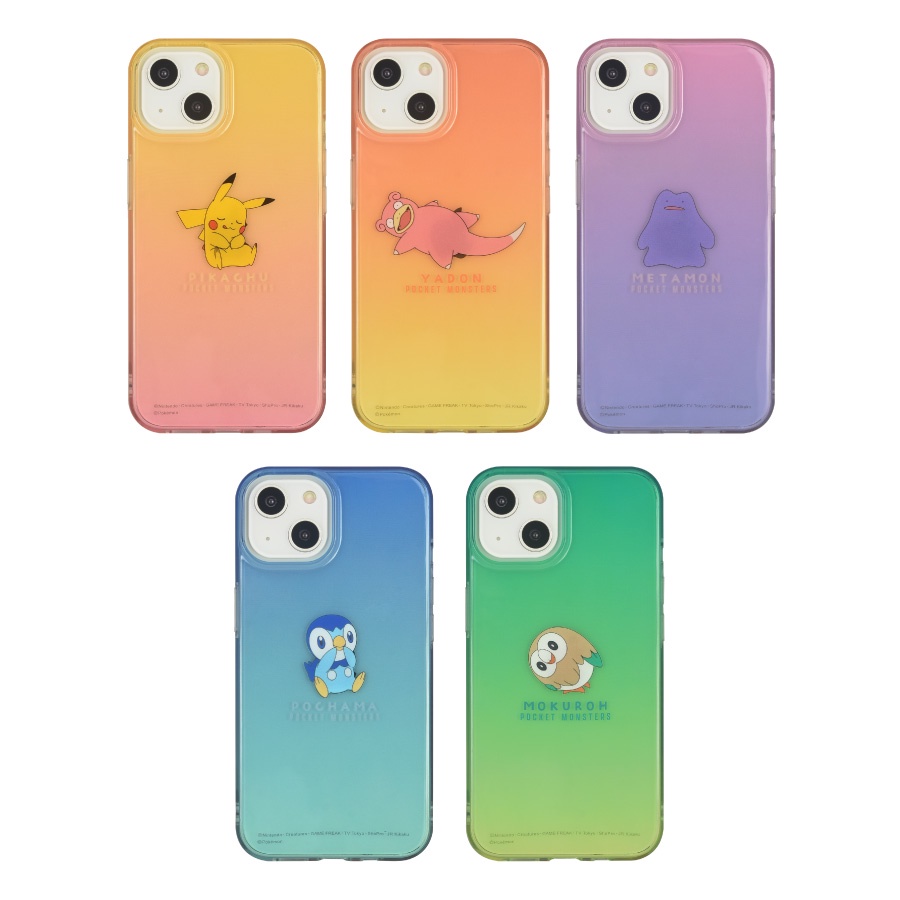 日本正版 🇯🇵 寶可夢手機殼 iPhone 14 13 Pro Pokemon 皮卡丘 呆呆獸 百變怪 波加曼 木木梟