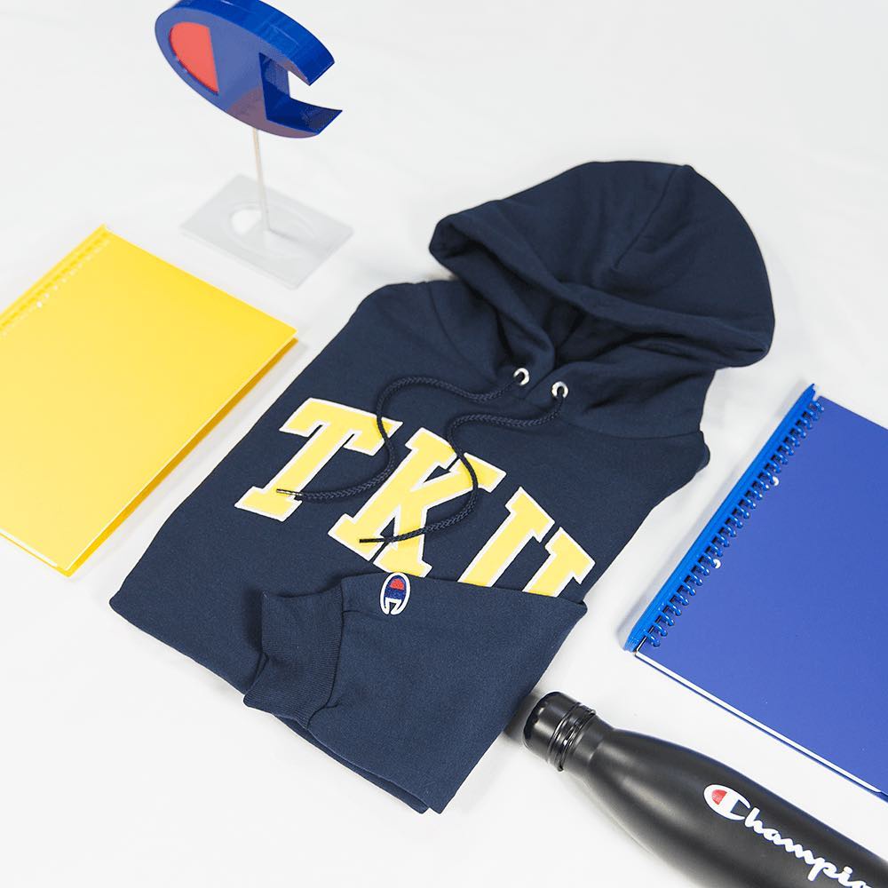 【College Collection】Champion® TKU 淡江大學官方授權紀念帽T Hoodie