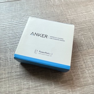 支援Quick Charge 3.0** 全新 Anker PowerPort+ 3 43W 迷你三孔旅行快速充電器