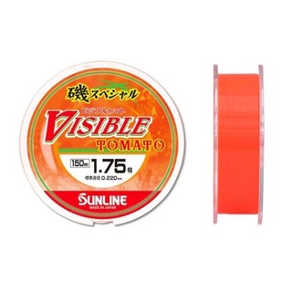 【 頭城東區釣具 】SUNLINE 磯 VISIBLE TOMATO 磯釣 母線 150m