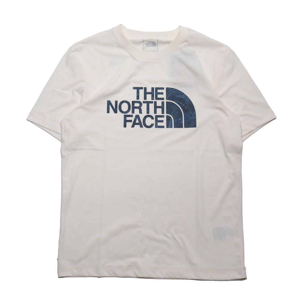 THE NORTH FACE 短T 基本款LOGO 白藍海洋 男 NF0A7QVAN3N