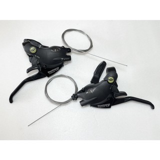 [ WScycle ] 全新絕版 SHIMANO Altus ST-EF29 7x3 21速 黑/黑配色 撥桿煞變把手