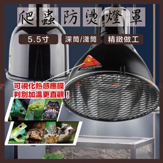 魚匠送贈品【熱感應🔥爬蟲燈罩◇保溫燈罩】贈防燙網、掛勾〞寵物保暖燈罩、保暖燈 燈具 曬背燈 烏龜 陸龜 爬蟲 守宮 燈罩