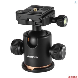 ANDOER 安東相機三腳架球頭球頭 帶快速釋放板 1 / 4 螺絲