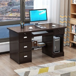 【電腦桌】【書桌】電腦桌臺式辦公桌子家用臥室辦公桌學生寫字臺書桌1.2米至1.4米