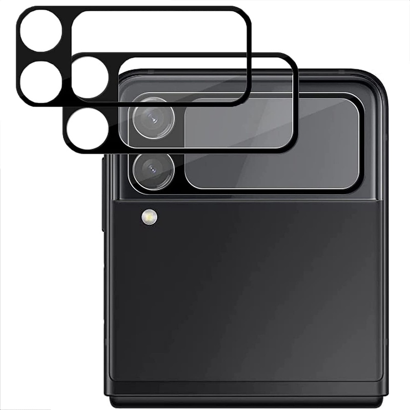 三星 Galaxy Z Flip 4 / 相機鏡頭保護貼三星 Z Flip4 9H 高清保護玻璃的後屏幕玻璃
