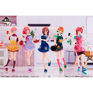 FGS> 正版日版 五等分的花嫁新娘 一番賞 轉瞬的夢夢醒時刻A賞中野一花B賞二乃C賞三玖D賞四葉E賞五月 圍裙美女公仔