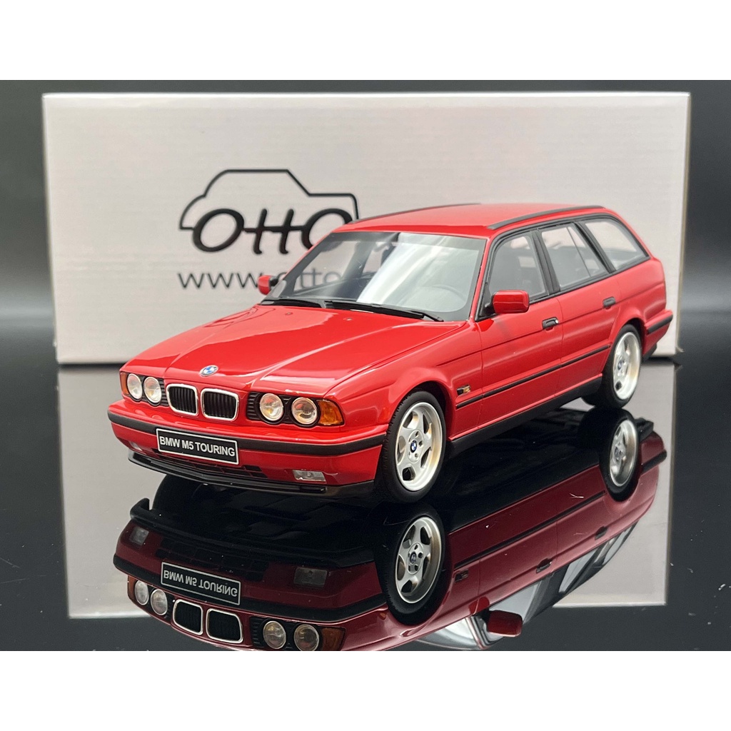 【MASH】現貨特價  OTTO 1/18 BMW E34 Touring M5 red OT951