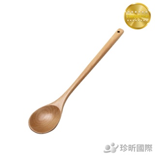 韓式木質長柄火鍋湯勺 長約33.5cm 寬約5cm 加長湯勺 長柄攪拌勺 料理勺【TW68】