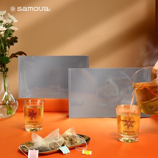 【 samova歐洲時尚茶飲 】歐風時尚系列 繽紛茶饗禮盒 ( 三口味 / 茶包21入 )