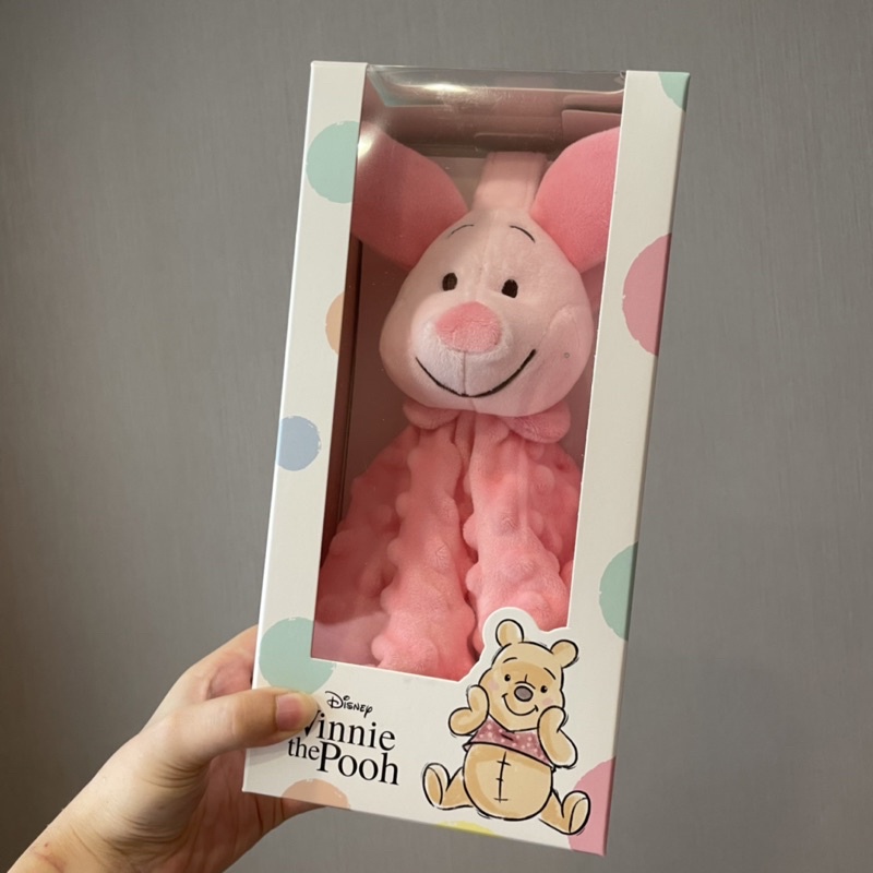 現貨 迪士尼 zoobies 安撫巾 嬰兒荳荳安撫巾 安撫娃娃 小豬 新生兒禮盒 寶寶玩具 安撫玩具