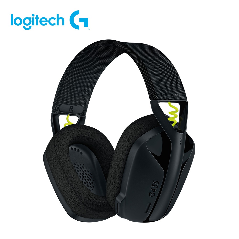 Logitech G 羅技 G435輕量雙模無線藍芽耳機絕對原廠只有一個黑色/輕量雙模藍芽耳機/無線耳麥/遊戲耳機麥克風