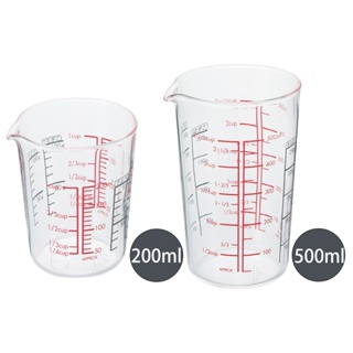 HARIO 耐熱玻璃量杯-200ml/500ml(CMJ-200/CMJ-500)