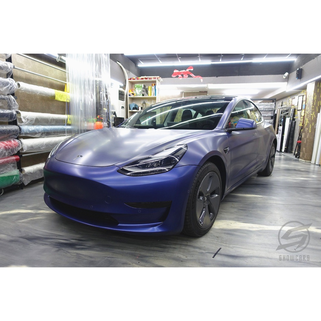 特斯拉 MODEL3 全車消光犀牛皮 霧面犀牛皮 消光白犀牛皮 車頭犀牛皮 MODELY MODELX MODELS