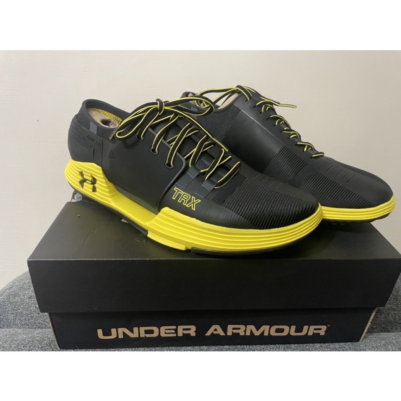 UNDER ARMOUR 全新 UA TRX 訓練鞋 黑 黃 speedform Amp 3020791-002 鞋